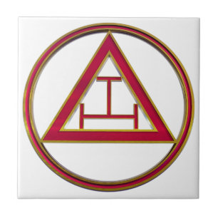 Royal Arch Triple Tau Tegeltje