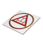 Royal Arch Triple Tau Tegeltje (Zijkant)