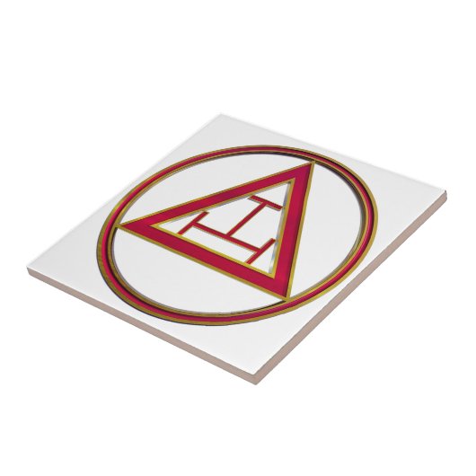 Royal Arch Triple Tau Tegeltje (Zijkant)