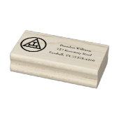 Royal Arch Vrijmetselaar Vierkant Kompas Rubberstempel (Stempel)