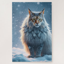 Royal Arctic Lynx Kattenpuzzel Legpuzzel