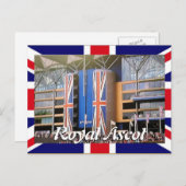 Royal Ascot Diamond Jubilee briefkaart (Voorkant / Achterkant)