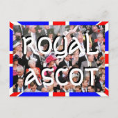 Royal Ascot Diamond Jubilee briefkaart (Voorkant)