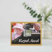 Royal Ascot Diamond Jubilee briefkaart (Staand voorkant)