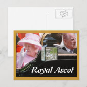Royal Ascot Diamond Jubilee briefkaart (Voorkant / Achterkant)