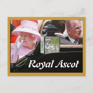 Royal Ascot Diamond Jubilee-portret briefkaart