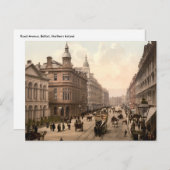 Royal Avenue Belfast Briefkaart (Voorkant / Achterkant)