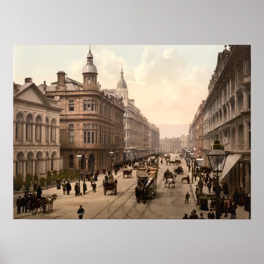 Royal Avenue Belfast Print (Voorkant)