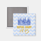 Royal Baby 2013 kroonchevron magneet (Voorkant / Achterkant)
