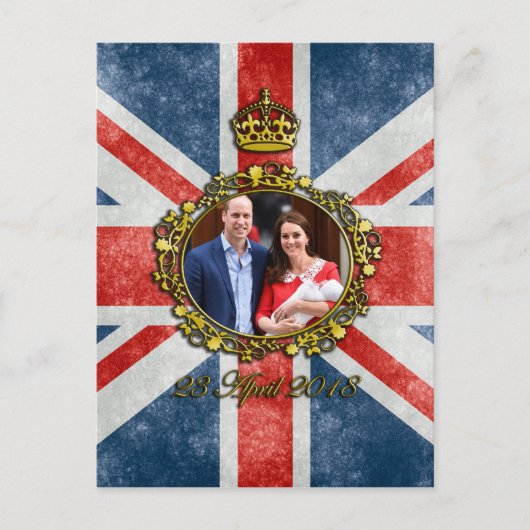 Royal baby briefkaart (Voorkant)