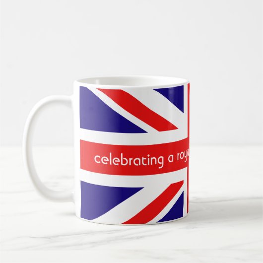 Royal Baby British Flag Mok (Links)