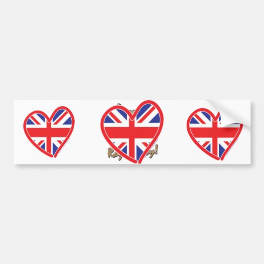 Royal Baby Bumpersticker (Voorkant)