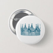 Royal Baby Crown Button (Voorkant /achterkant)