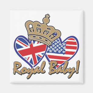 Royal baby Crown Magneet