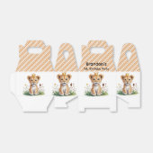 Royal Baby Lion 1e. verjaardagsfeestje Bedankdoosjes (Uitgevouwen)