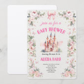 Royal Baby Shower in the Dream Castle Kaart (Voorkant / Achterkant)