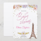 Royal Baby Shower in the Dream Castle Kaart (Voorkant / Achterkant)