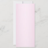 Royal Baby shower Kaart (Achterkant)