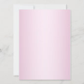 Royal Baby shower Kaart (Achterkant)