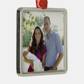 Royal Baby Silver Ornament (Rechts)