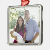 Royal Baby Silver Ornament (Links)