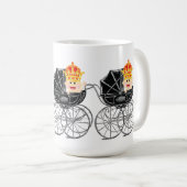 Royal Baby with Crown Coffee tea Mok (Voorkant rechts)