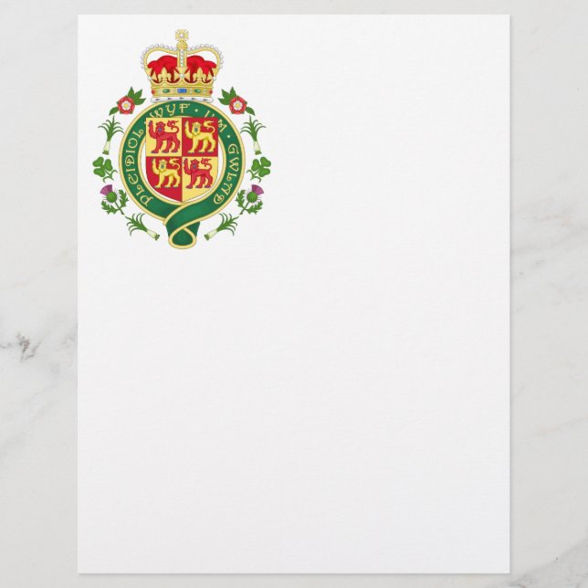 Royal Badge of Wales (Voorkant)