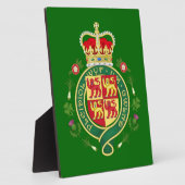 Royal Badge of Wales Fotoplaat (Zijkant)