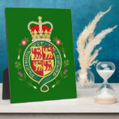 Royal Badge of Wales Fotoplaat (Zijkant)