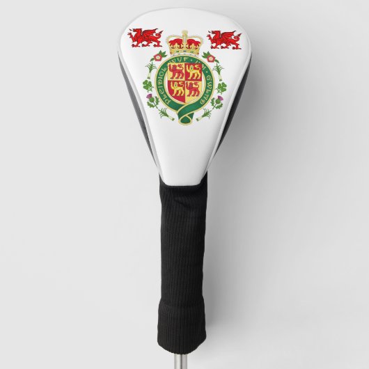 Royal Badge of Wales Golfheadcover (Voorkant)