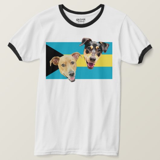 Royal Bahamian Potcakes shirt 2 (Design voorkant)