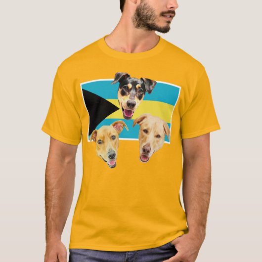Royal Bahamian Potcakes-shirt 2 T-shirt (Voorkant)
