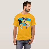 Royal Bahamian Potcakes-shirt 2 T-shirt (Voorkant volledig)