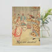 Royal Ball-uitnodiging Kaart (Staand voorkant)