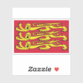 Royal Banner of England Sticker (Vel)