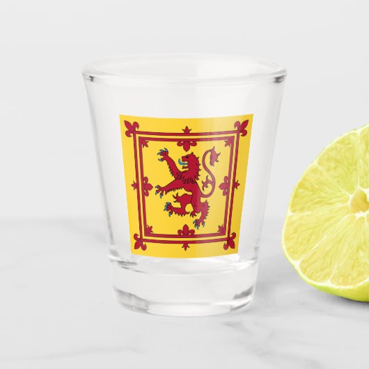 Royal Banner - Schotland Shot Glas (Voorkant)