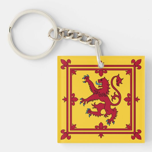 Royal Banner - Schotland Sleutelhanger (voorkant)