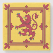 Royal Banner - Schotland Stenen Onderzetter (Voorkant)