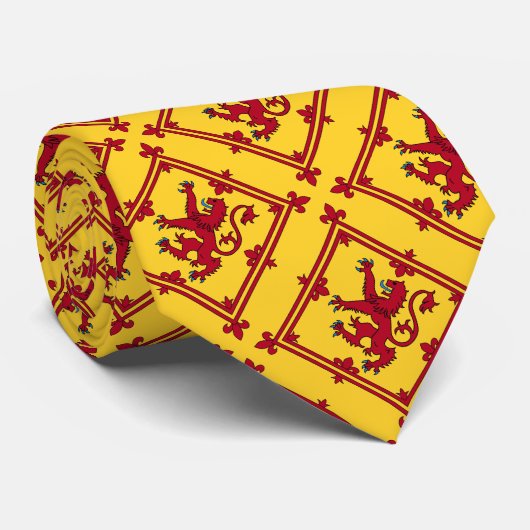 Royal Banner - Schotland Stropdas (Opgerold)