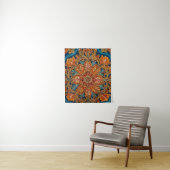 Royal Baroque Floral Tapestry Wandkleed (In situ)