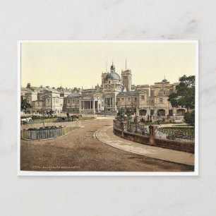 Royal Baths, Harrogate, Engeland zeldzame Photochr Briefkaart