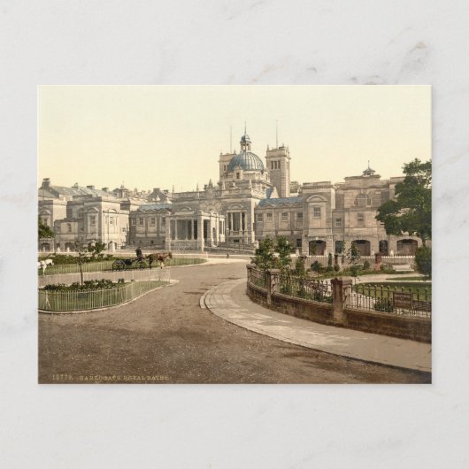 Royal Baths, Harrogate, Yorkshire, Engeland Briefkaart (Voorkant)