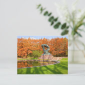 Royal Baths Park in Warschau Briefkaart (Staand voorkant)