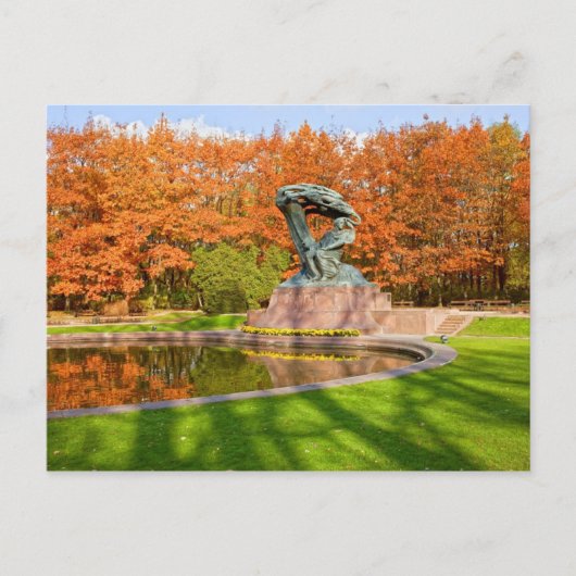 Royal Baths Park in Warschau Briefkaart (Voorkant)