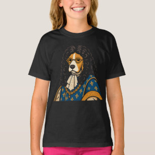 Royal Beagle Dog Zijne Majesteit Fluffness T-shirt
