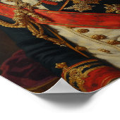 Royal Beagle Portrait Poster (Hoek)