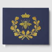 Royal Bee Crest & uw kleur Gastenboek (Voorkant)