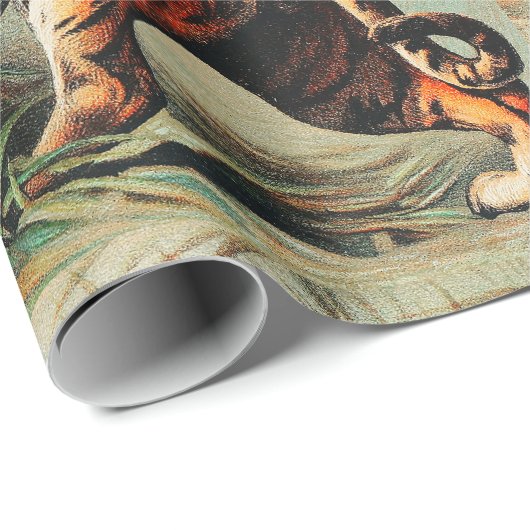 Royal Bengal Tiger Cadeaupapier (Rol Hoek)