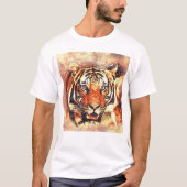 ROYAL BENGAL TIGER LOGO TSHIRT UNIEK ONTWERP (Voorkant)