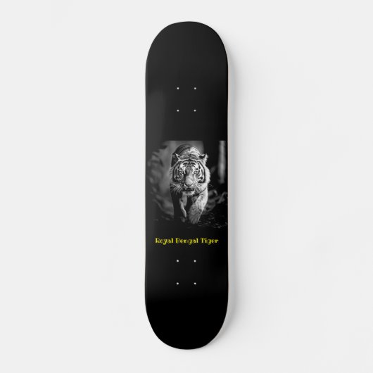 Royal Bengal Tiger Mark Persoonlijk Skateboard (Voorkant)